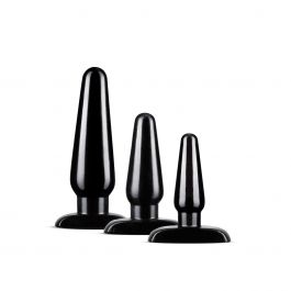 Set Zwarte Buttpluggen Anal Adventures Kopen Bij MisterMitch Nl