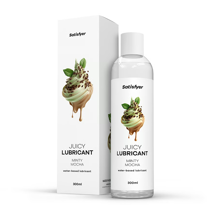 Satisfyer Waterbasis Glijmiddel Minty Mocha - 300ml