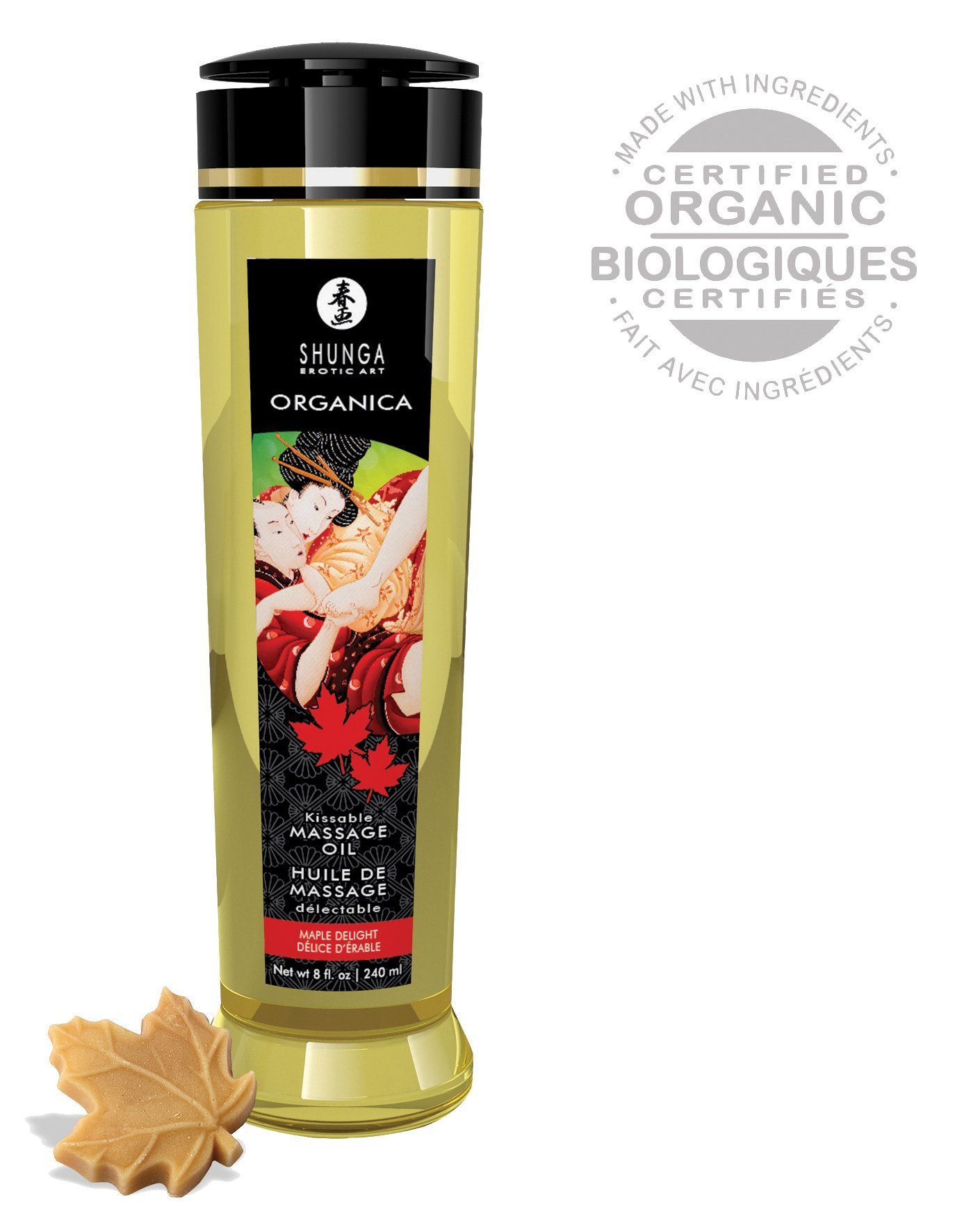 Shunga - Organica Massage Olie Maple Delight 240 ML*
