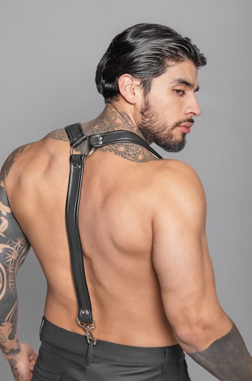 Dale Mas Biker + Eco Suspenders - Zwart