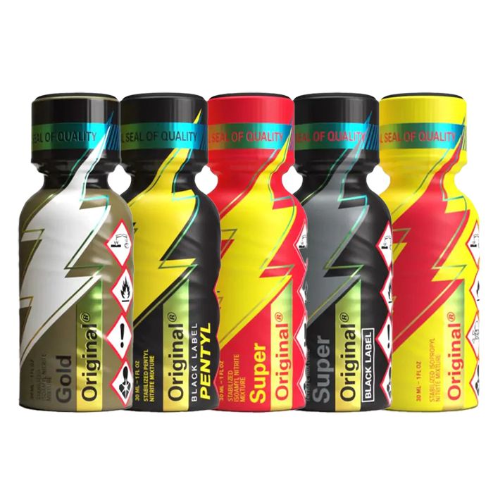 Original Poppers Pack - 5 x 30 ml