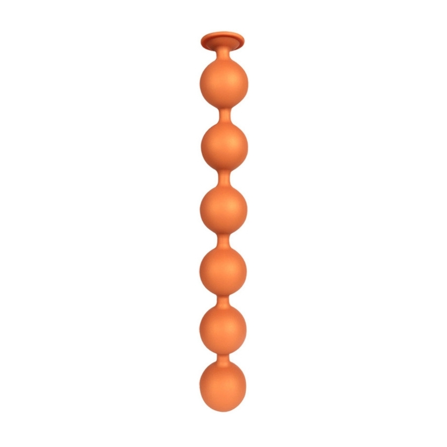 Anal Beads Bulby Butt XXL - Oranje