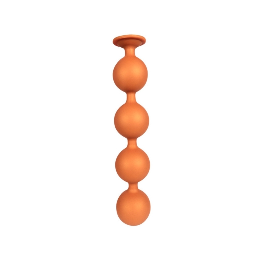 Anal Beads Bulby Butt XXXL - Oranje