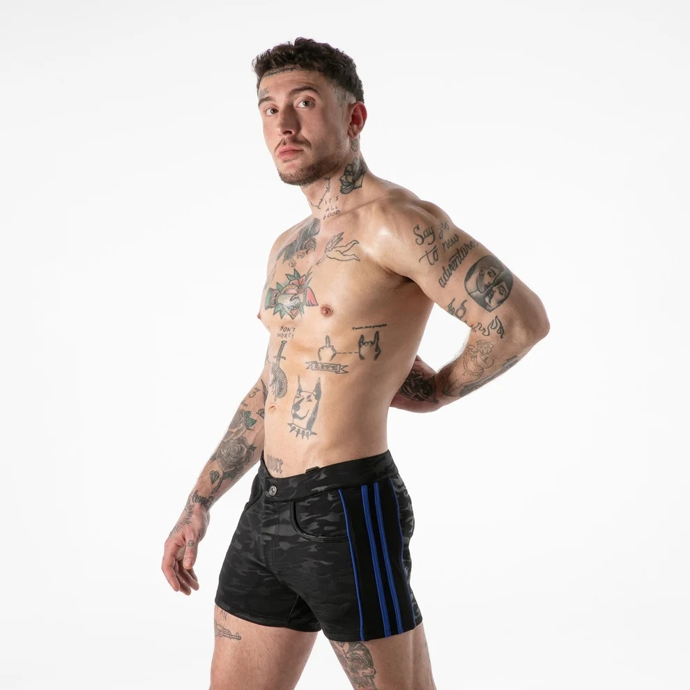 Locker Gear Full Military Access Short - Zwart/Rood