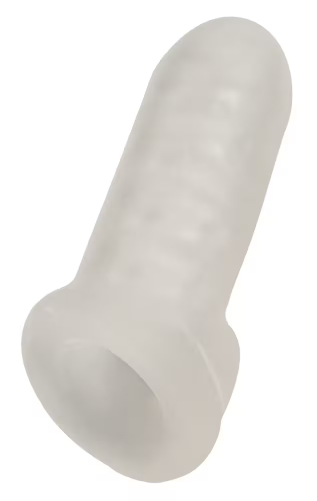 Penissleeve met Testikelring Transparant - 16.5 cm