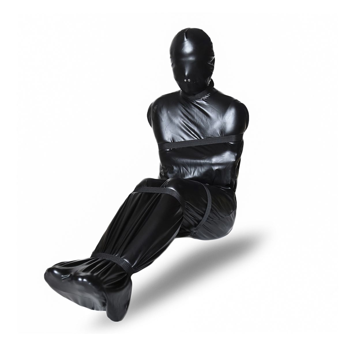 Kiotos PVC Body Bag Full Cover Straitjacket Zwart - L