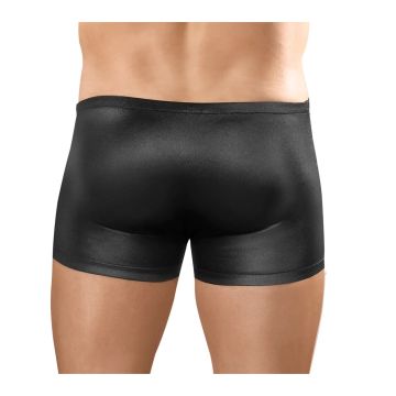 Male Power Shorts met Rits - Zwart