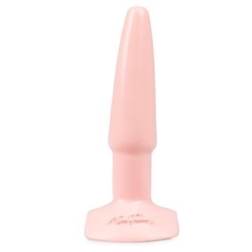 Doc Johnson - kleine Classic Buttplug Smooth - Huidskleur*