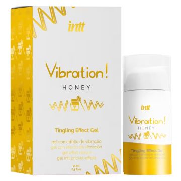Intt Stimulerende Gel Vibration! - Honey 15 ml