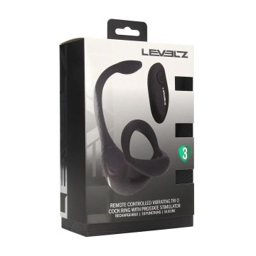 Vibrerende Tri-O Cockring met Prostaatstimulator