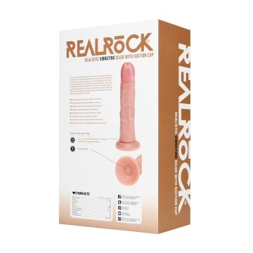 Realistische Vibrator Regular Curved Cock 20.5 cm - Huidskleur