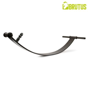 Brutus Deep Rocker met Dildo Plug-In Connectors - Zwart