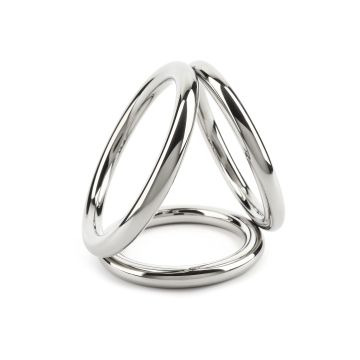 RVS Cockring Triple