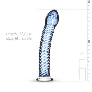 Gildo - Glazen Dildo No. 5 - 18 cm