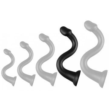Anaal Dildo Whale X - Zwart