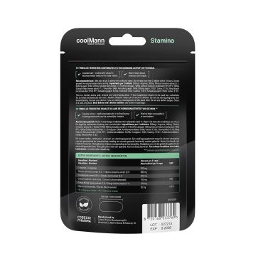 Cobeco CoolMann Stamina Tabletten - 60 Stuks