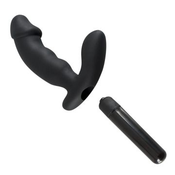 Rebel Prostaat Vibrator - Penis Model Zwart