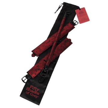Fifty Shades Of Grey Sweet Anticipation Spreader Bar Met Boeien - Rood