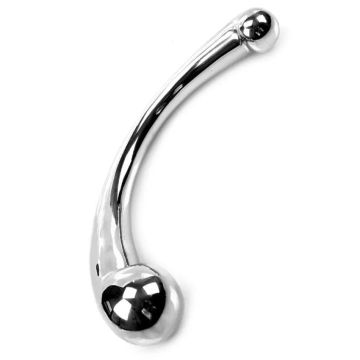 RVS Curve Steel Dildo
