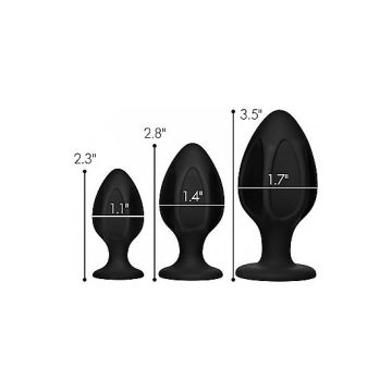 Buttplug Trainings Set Triple Juicers