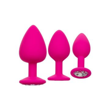Buttplug set Cheeky Gems - Roze
