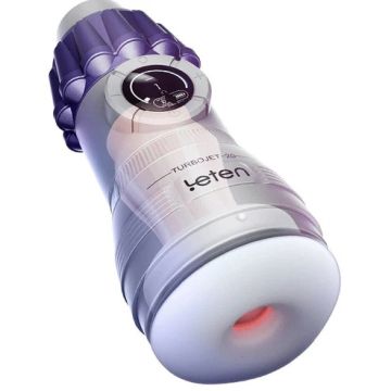Leten Vibrerende en Zuigende Masturbator - Turbojet-20