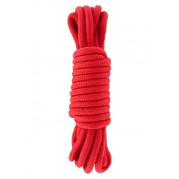 Bondage Touw Rood Katoen - 10 meter