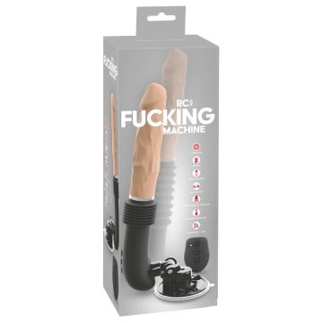 Stuwende Vibrator RC Fucking Machine - Huidskleur