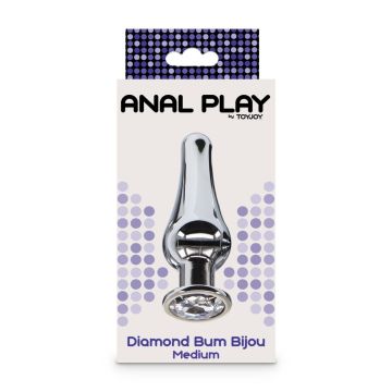 Diamond Bum Bijou Zilver - Medium