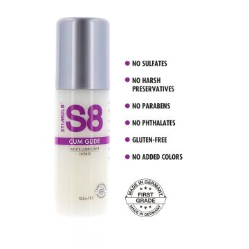 Glijmiddel S8 Hybrid Cum Glide 125 ml