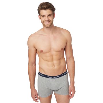 Tom Tailor Long Boxers 3 Pack Navy-Melange
