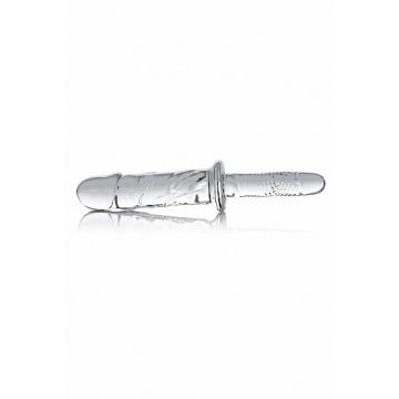 Master Series - Brutus Glass Dildo Thruster