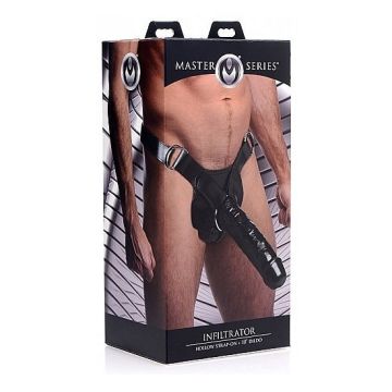 Infiltrator Hollow Strap On  10 Inch
