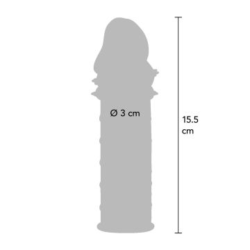 Sleeve ToyJoy Manpower Power Stud - Blauw