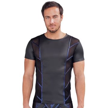 Shirt met Korte Mouwen - Zwart
