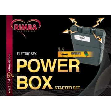 Rimba Electro Sex Powerbox Set Met 9V Batterij