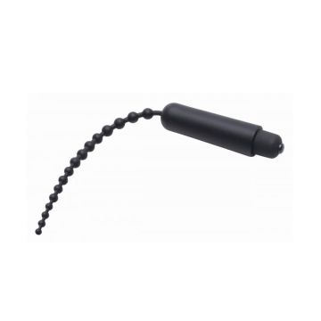 Vibrerende Beaded Sound Dark Rod