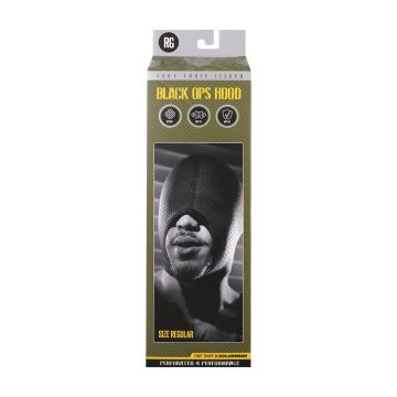 Black Ops Hood Regular - Zwart