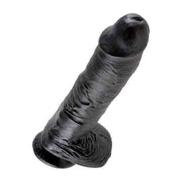 King Cock - Dildo met ballen 25,5 cm*