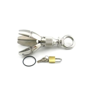 Ass Lock chastity anaal plug 11 x 6 cm