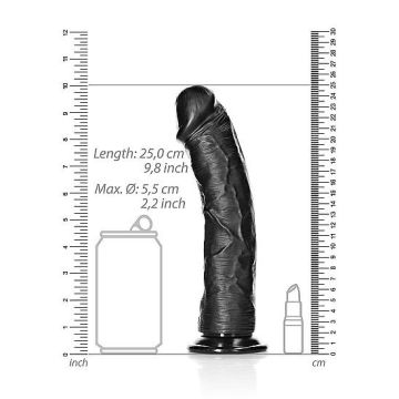 Realistische G-spot Dildo 23 cm - Zwart