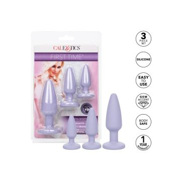 Buttplug Crystal Booty Kit - Lila