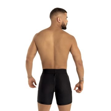 ROK Kinky Skin Bike Zipper Short - Zwart