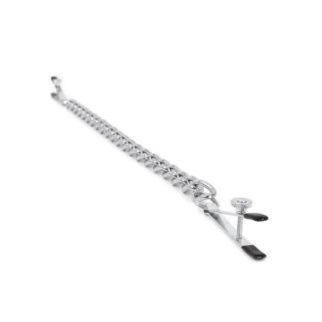 Tepel Klemmen met Zware Ketting*