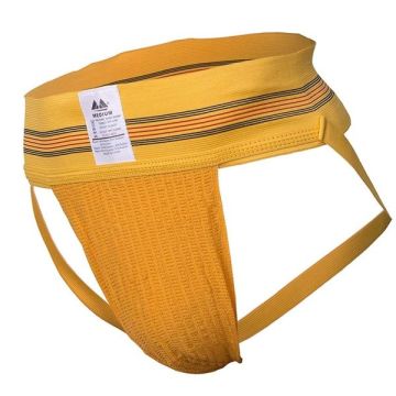MM Jocks - Original Jockstrap Collection met 3 Inch Band - Geel