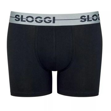 Sloggi Men Go Short - 3 Stuks - Blauw Donker Combi