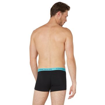Tom Tailor Boxershort 3 Pack Black-Melange