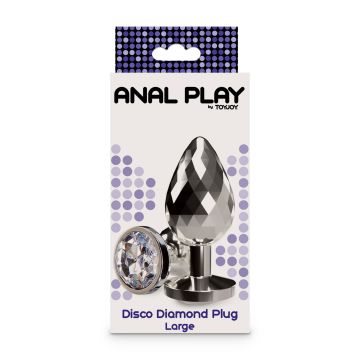 Buttplug ToyJoy Anal Play Disco Diamond Large