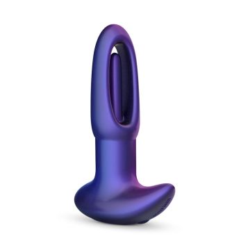 Vibrerende buttplug met tapping Hueman Voyager - Paars