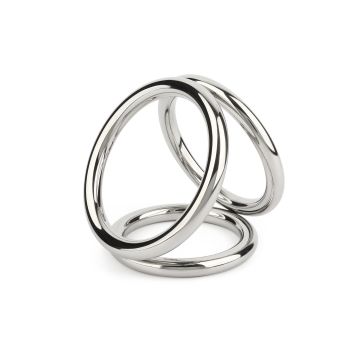 RVS Cockring Triple